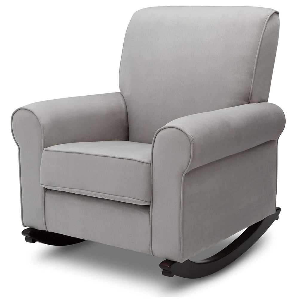 Delta Children Rowen Nursery Rocking Chair, Dove Grey