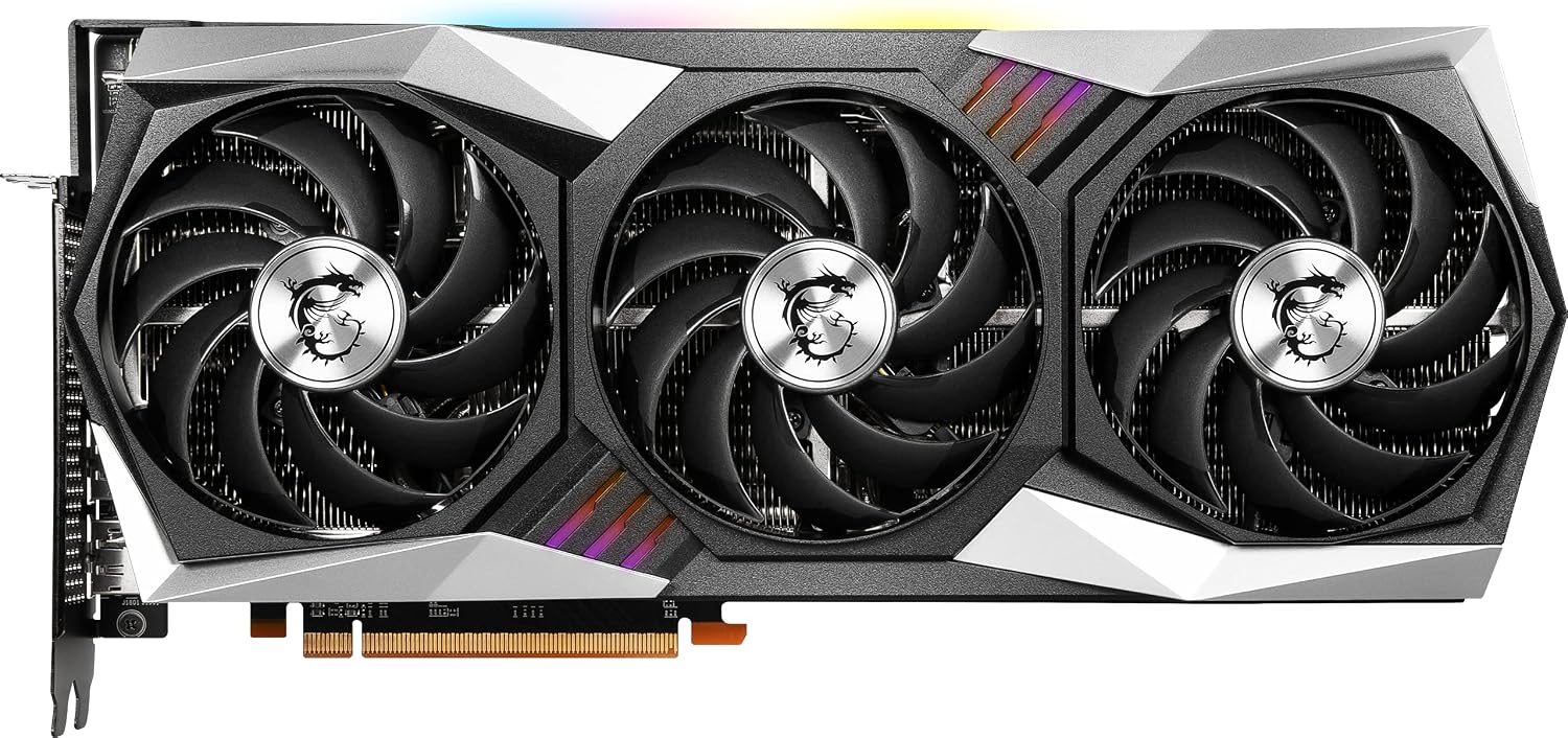 MSI Gaming AMD Radeon RX 6800 XT 16GB GDRR6 256-bit HDMI/DP 2310 MHz Boost Clock RDNA 2 OC Graphics Card (RX 6800 XT Gaming Z Trio 16G)