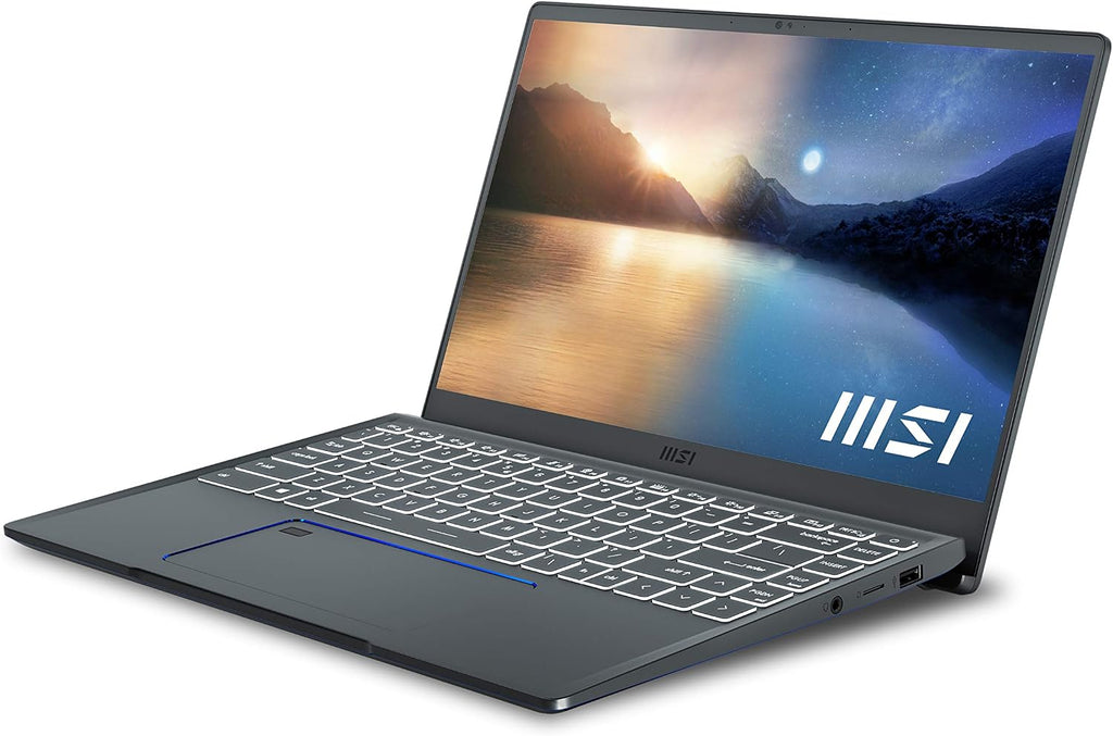 MSI Prestige 14 Evo Professional Laptop: 14' FHD Ultra-Thin Bezel Display, Intel Core i5-1135G7, Intel Iris Xe, 16GB RAM, 512GB NVMe SSD, Thunderbolt 4, Win10 Home, Intel Evo, Carbon Gray (A11M-628)