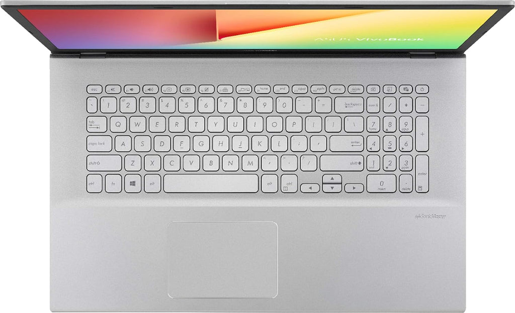 ASUS VivoBook 17 X712DA Laptop, 17.3' HD+ Screen, AMD Ryzen 7-3700U Processor up to 4.0GHz, 12GB RAM, 256GB PCIe SSD, Webcam, Wireless-AC, Win 10 Home, Silver
