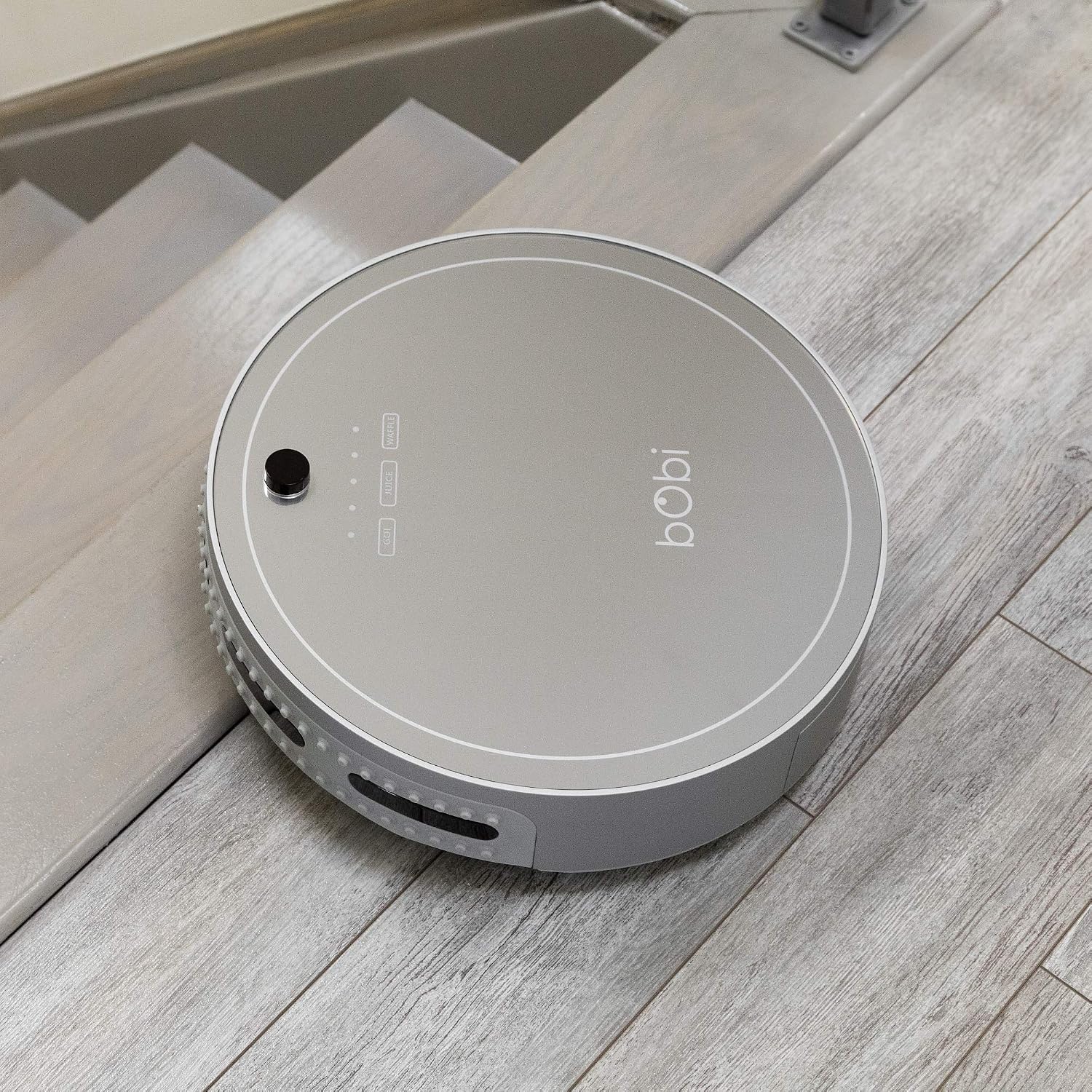bObi Pet Robotic Vacuum Cleaner, Silver