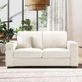 Hanherry 70' Loveseat Sofa for Living Room, Modern Comfy Couch with Medium Firm Seat Cushion, Removable Cover,Wide Armrest,USB/Type-C Port,Chenille Fabric Couches for Small Space,Apartment,Bedroom