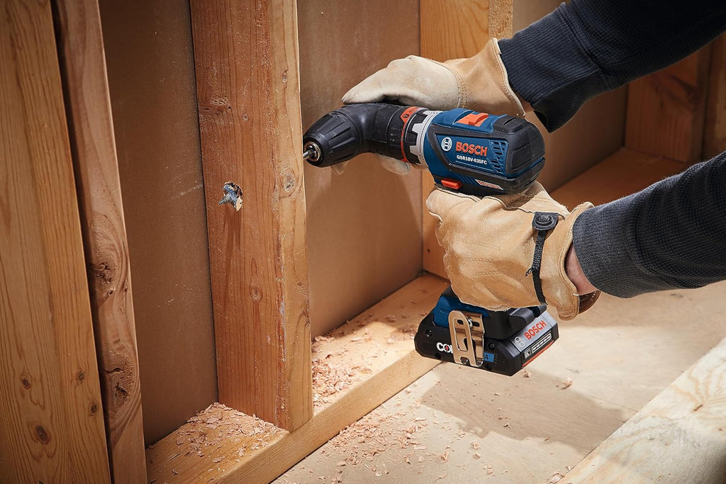 BOSCH GXL18V-270B22 18V Brushless 2 Tool Combo Kit with 5-in-1 Flexiclick Cordless Drill Driver and StarlockPlus Oscillating Multi Tool (Tool Set Includes: CORE18V Battery, Charger & Attachments)