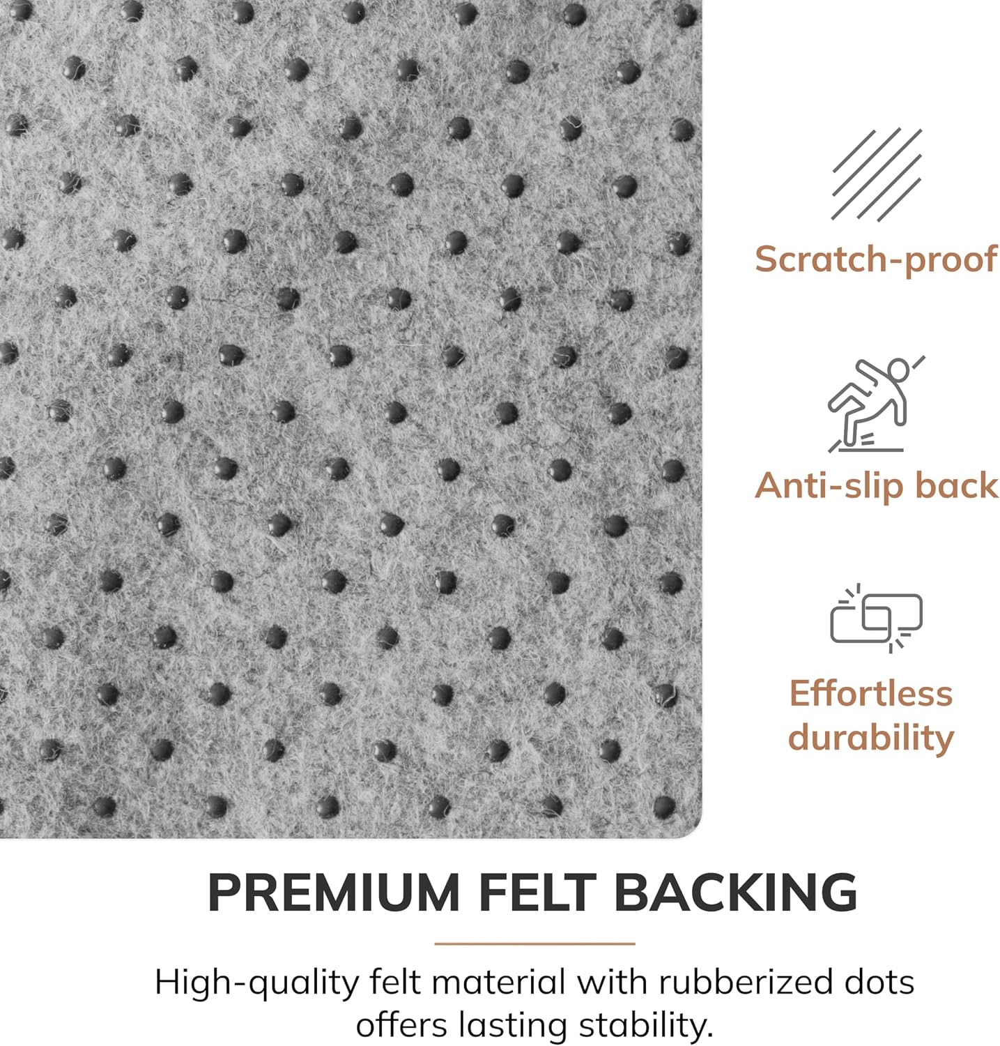 Anji Mountain Rug'd Office Chair Mat for Carpet & Hardwood Floor - Jacquard Woven, Anti-Slip Backing, Low Pile, Floor Protector Desk Chair Mat, Office Rugs for Rolling Chairs (Breeze - 36' x 48')
