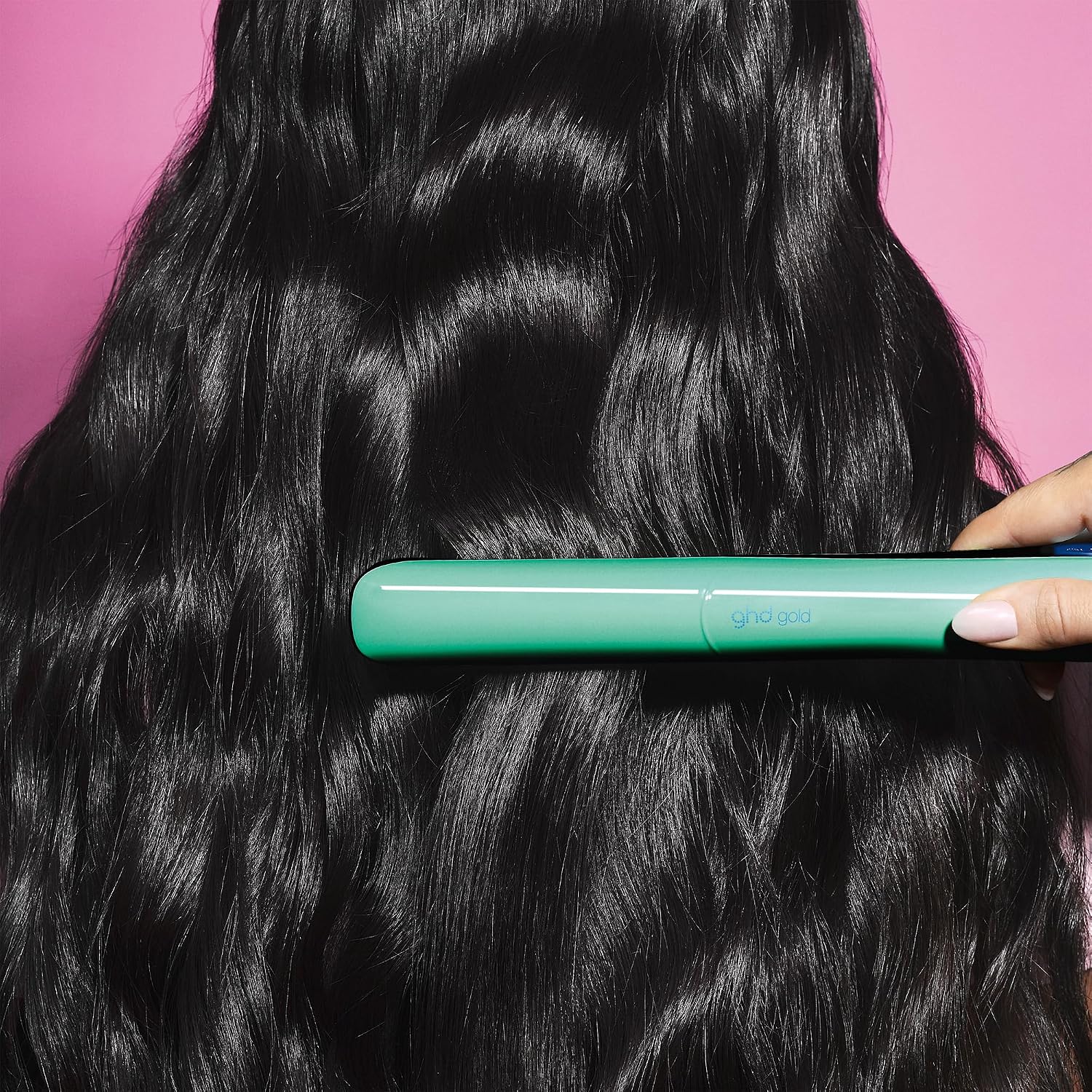 ghd Gold ― 1' Flat Iron Hair Straightener | Professional Ceramic Hair Straightening Styling Tool for Stronger Hair & More Color Protection