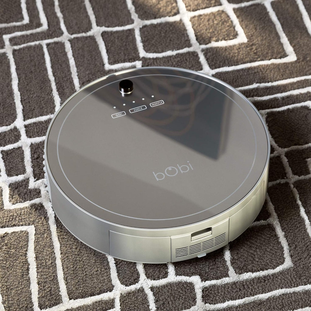 bObi Pet Robotic Vacuum Cleaner, Silver