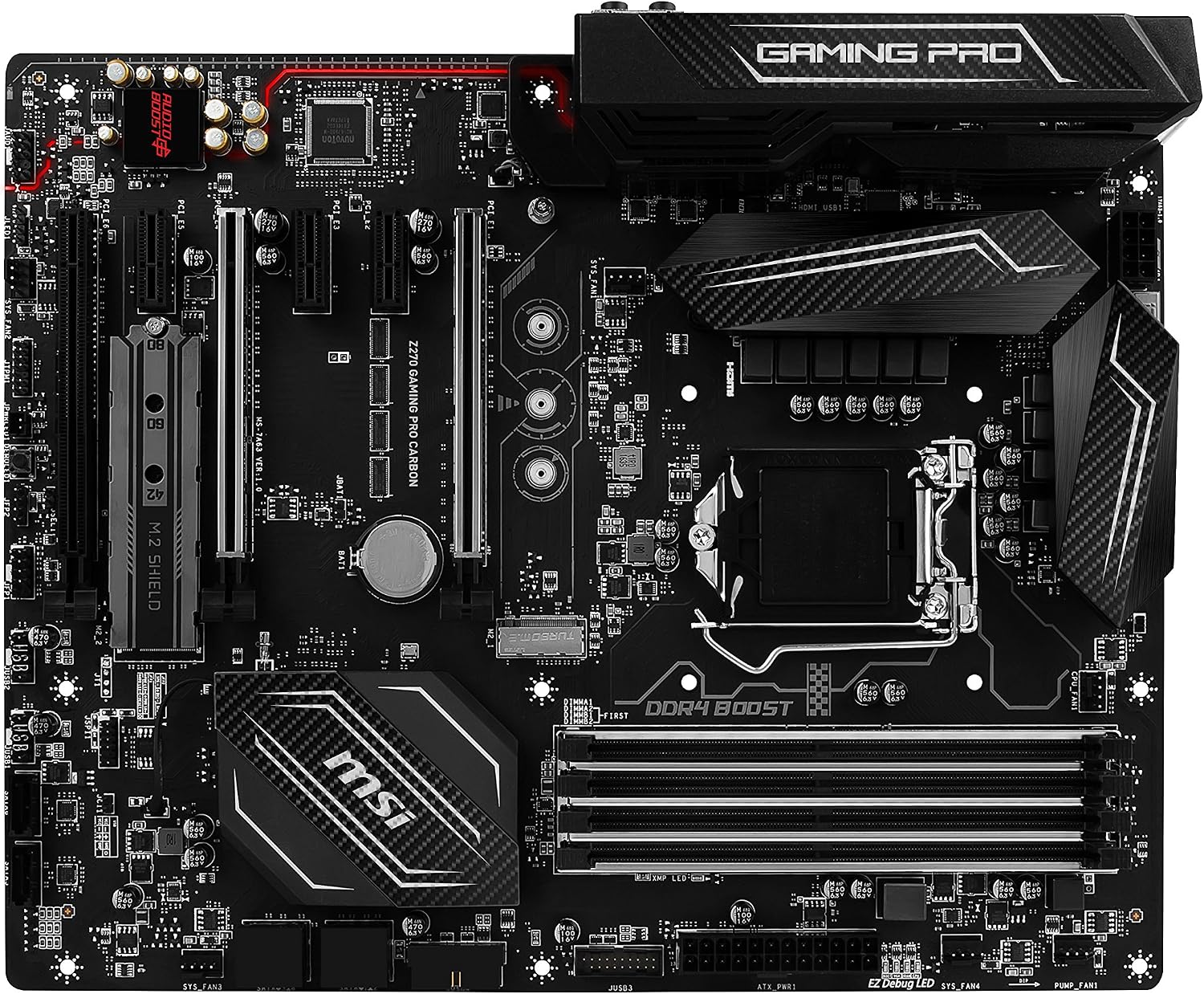 MSI Z270 Gaming PRO Carbon Motherboard