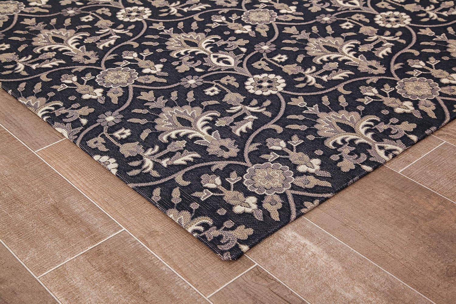 Anji Mountain Rug'd Office Chair Mat for Carpet & Hardwood Floor - Jacquard Woven, Anti-Slip Backing, Low Pile, Floor Protector Desk Chair Mat, Office Rugs for Rolling Chairs (Alhambra - 36' x 48')
